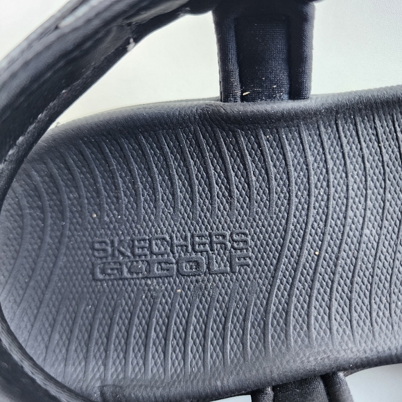 Sketchers ON THE GO AIR GOGA MAT Athletic Sandals Gray Black Comfort Sz 10 - Picture 5 of 9